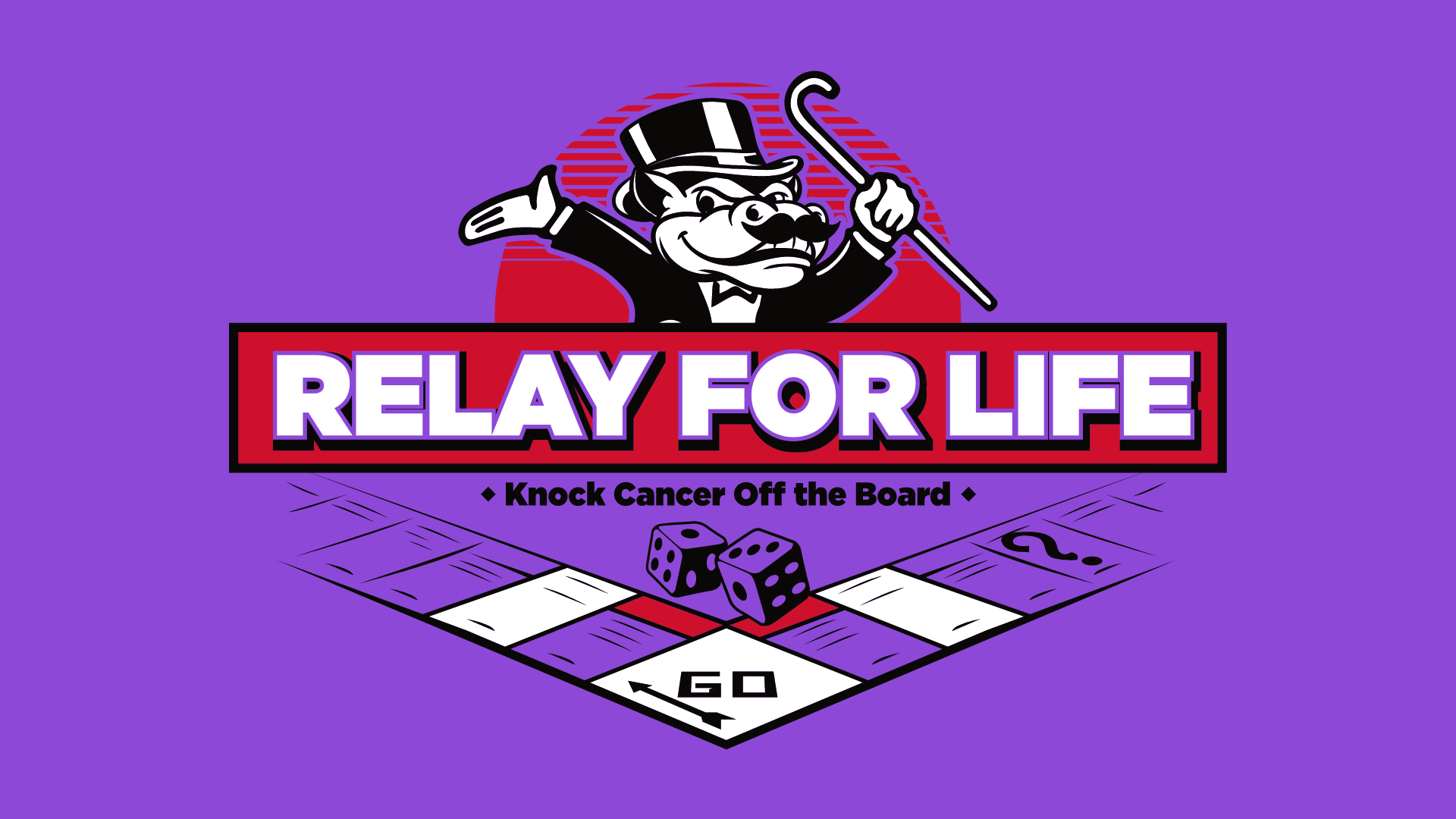 Relay for Life: Knock Cancer off the Board logo