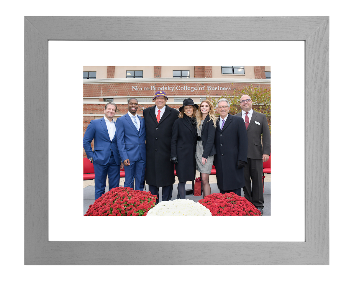 Photo from Norm Brodsky College of Business dedication