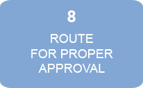 Route for Proper Approval