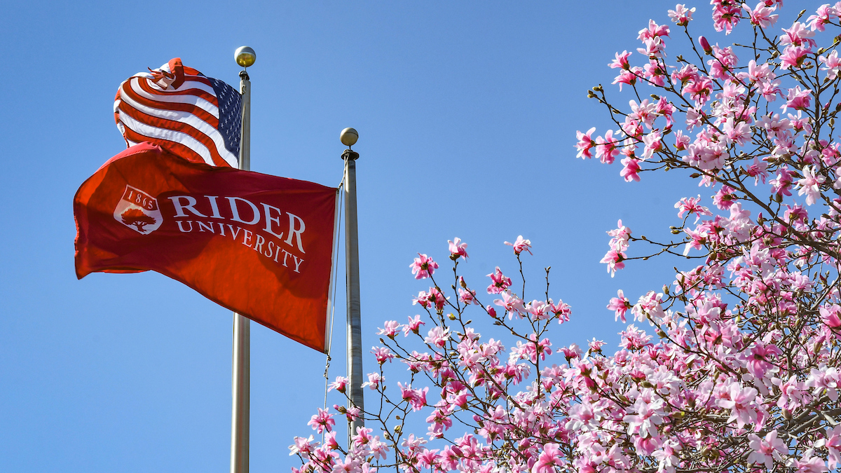 Rider University flag