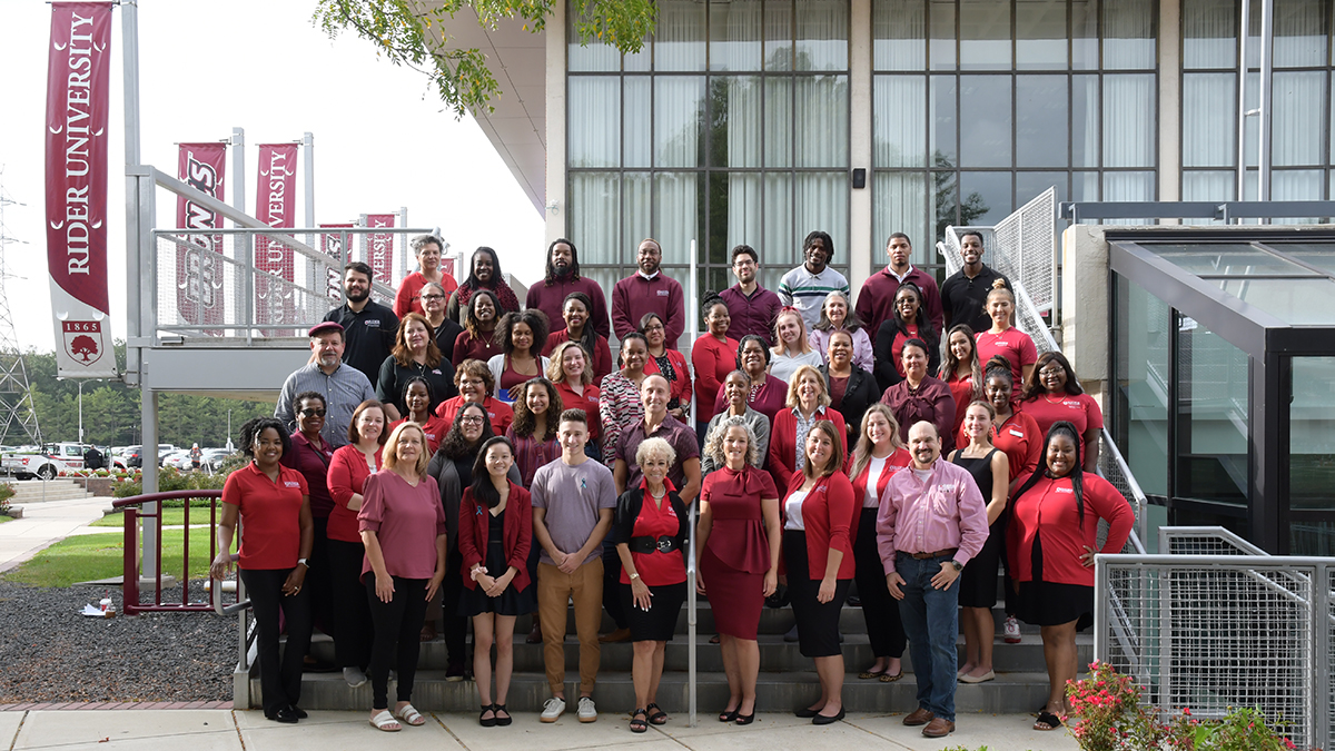 Rider University's Student Affairs team