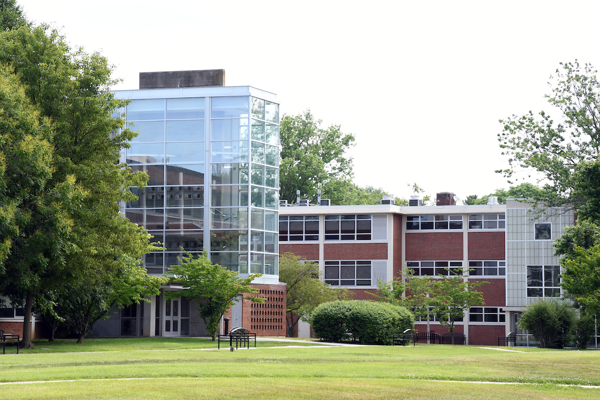 Exterior shot of the Science and Technology Center