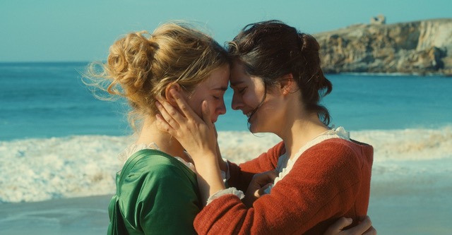 Two women on a beach
