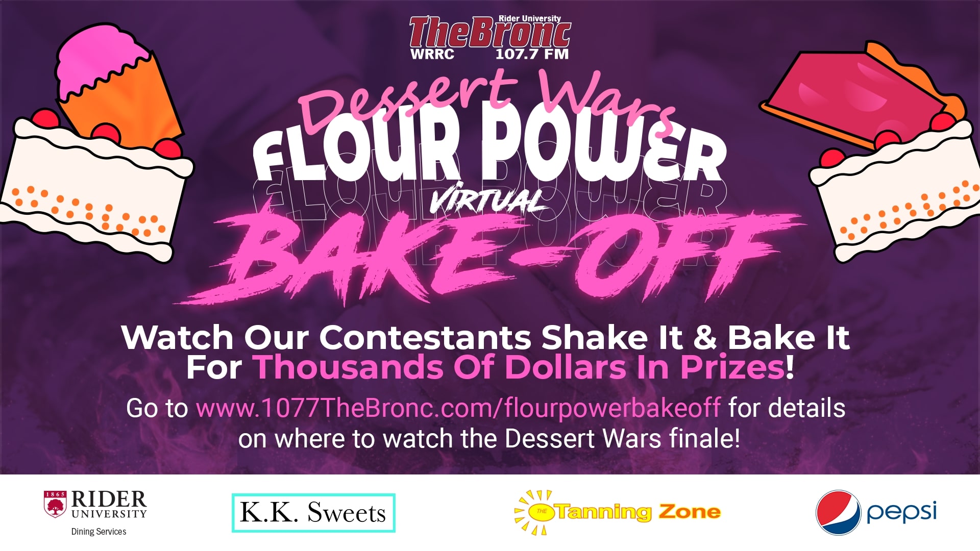 Dessert Wars Flour Power Bake-Off event