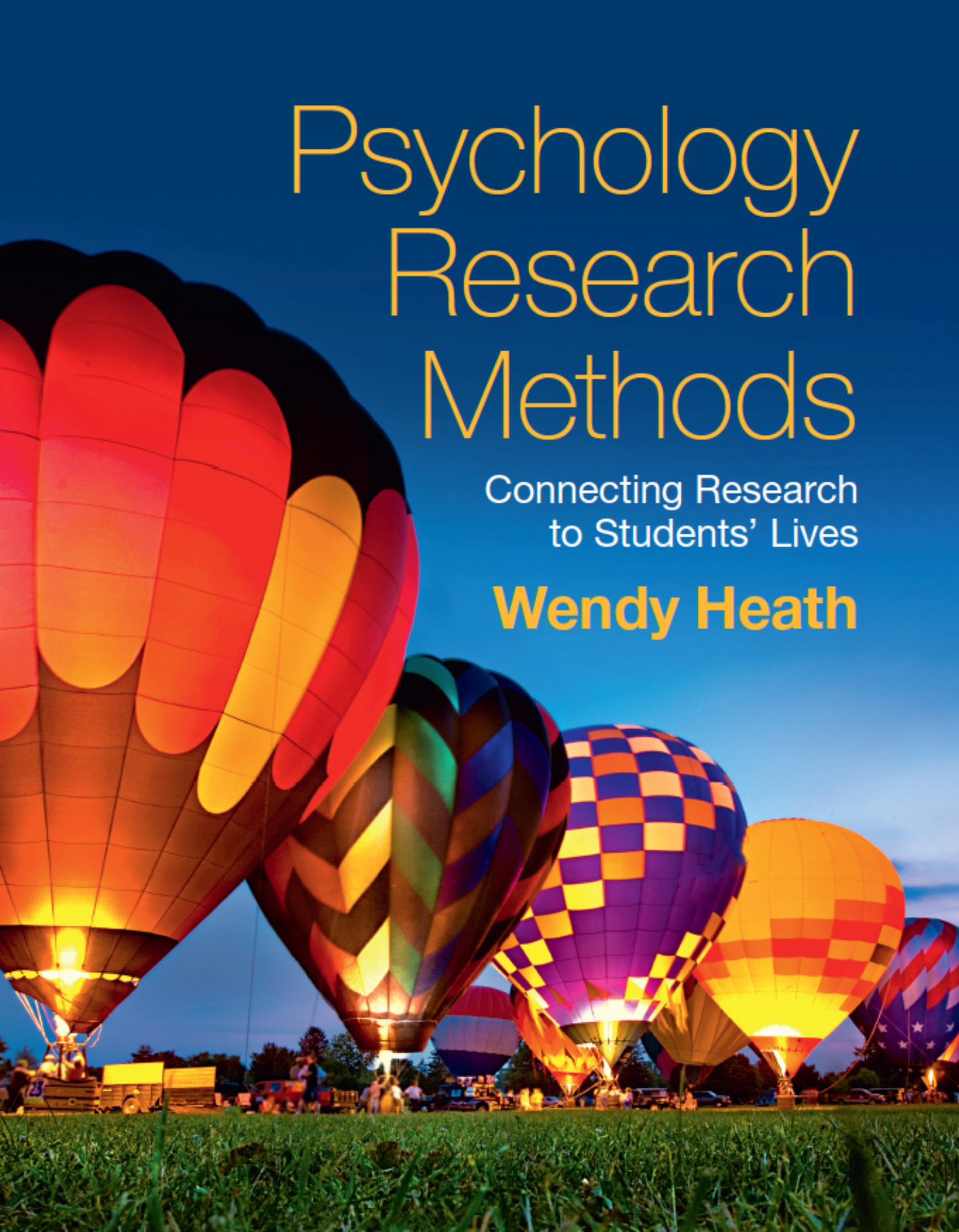 Psychology Research Methods textbook cover