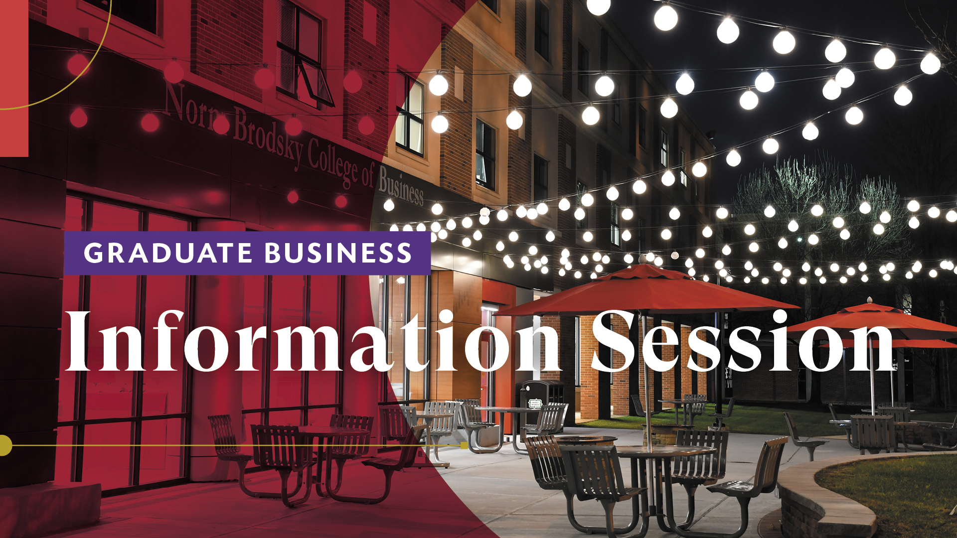 Graduate Business Information Session