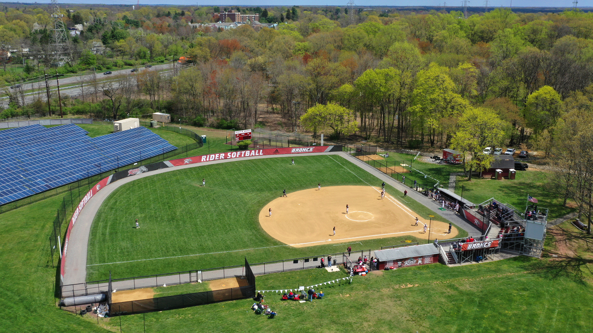 Rider softball field