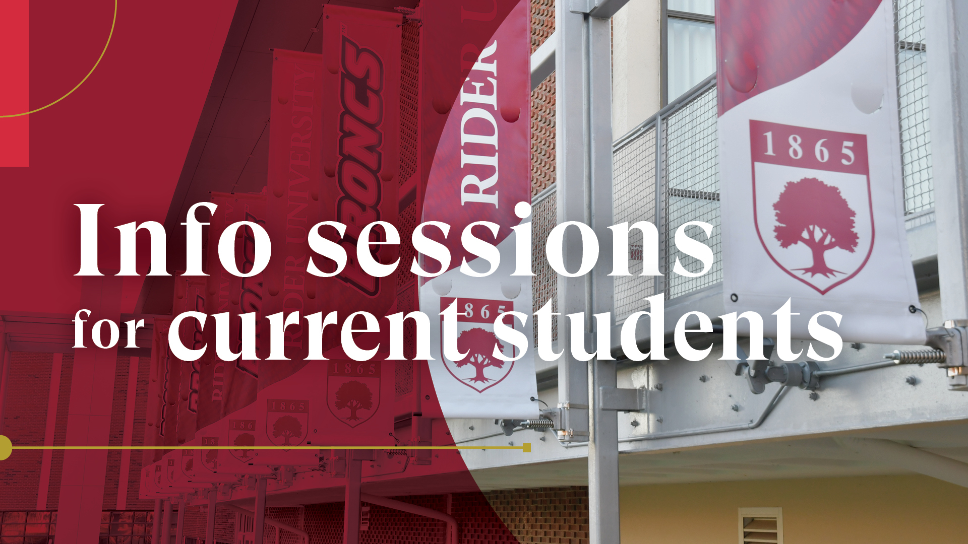 Info Sessions for Current Students