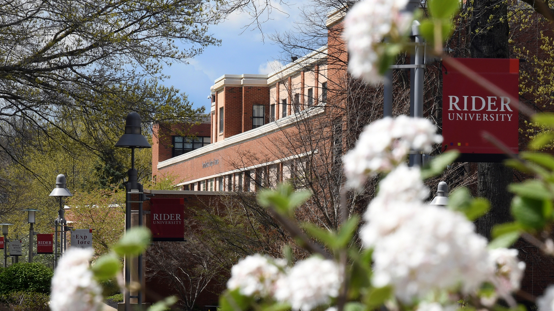 Campus in spring