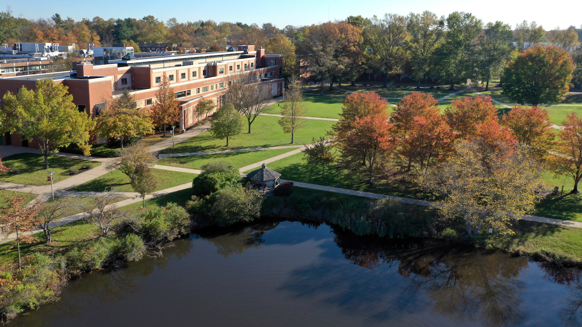 campus in the fall