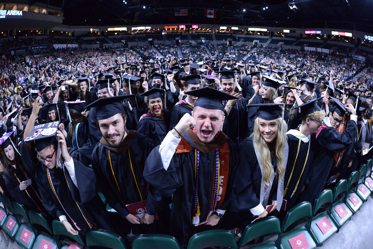 Rider undergrad commencement 2022