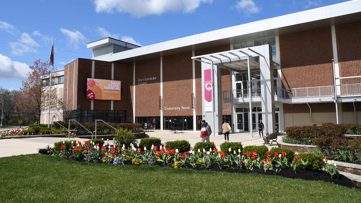 Campus in spring