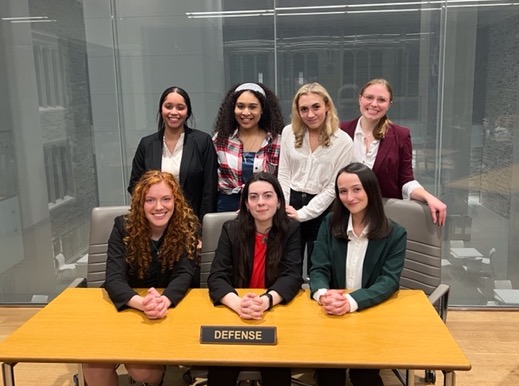 Mock Trial team members
