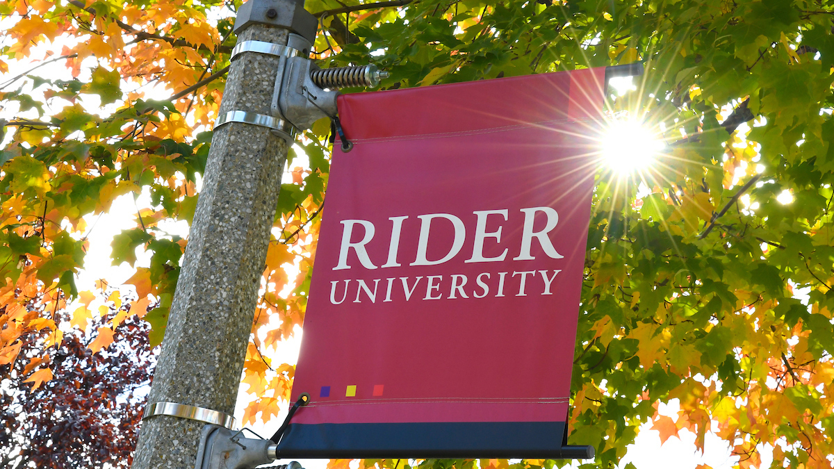 Rider banner
