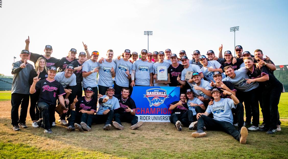 Rider men's baseball team wins 2023 MAAC Championship