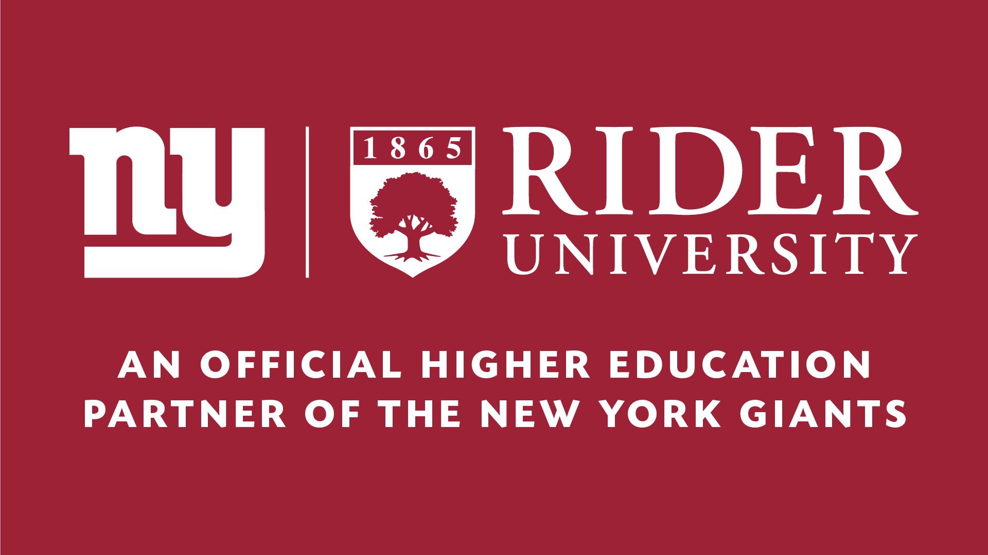 Rider University and the New York Giants announce new multi-year