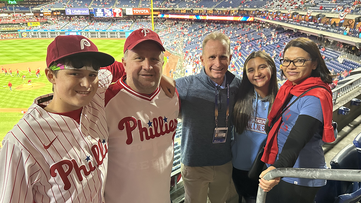 Mark Gola and family