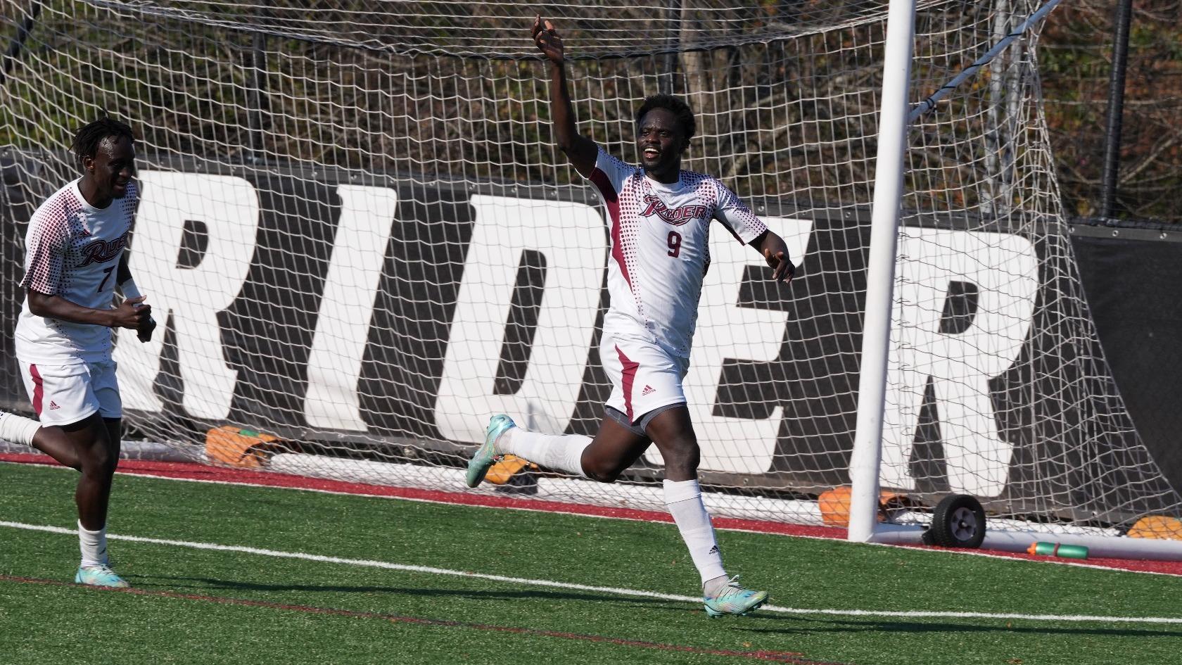 Babacar Diene on the field during a 2023 soccer match