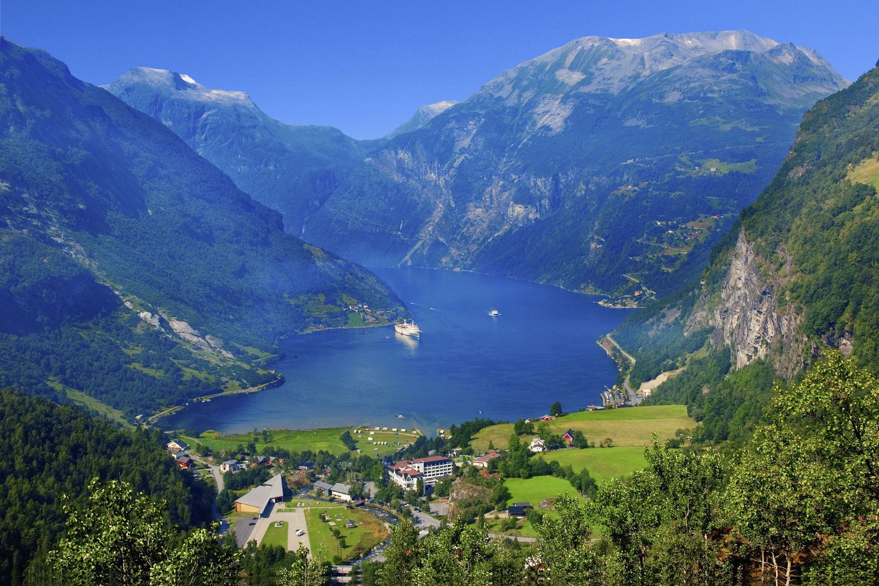 landscape view of Norway