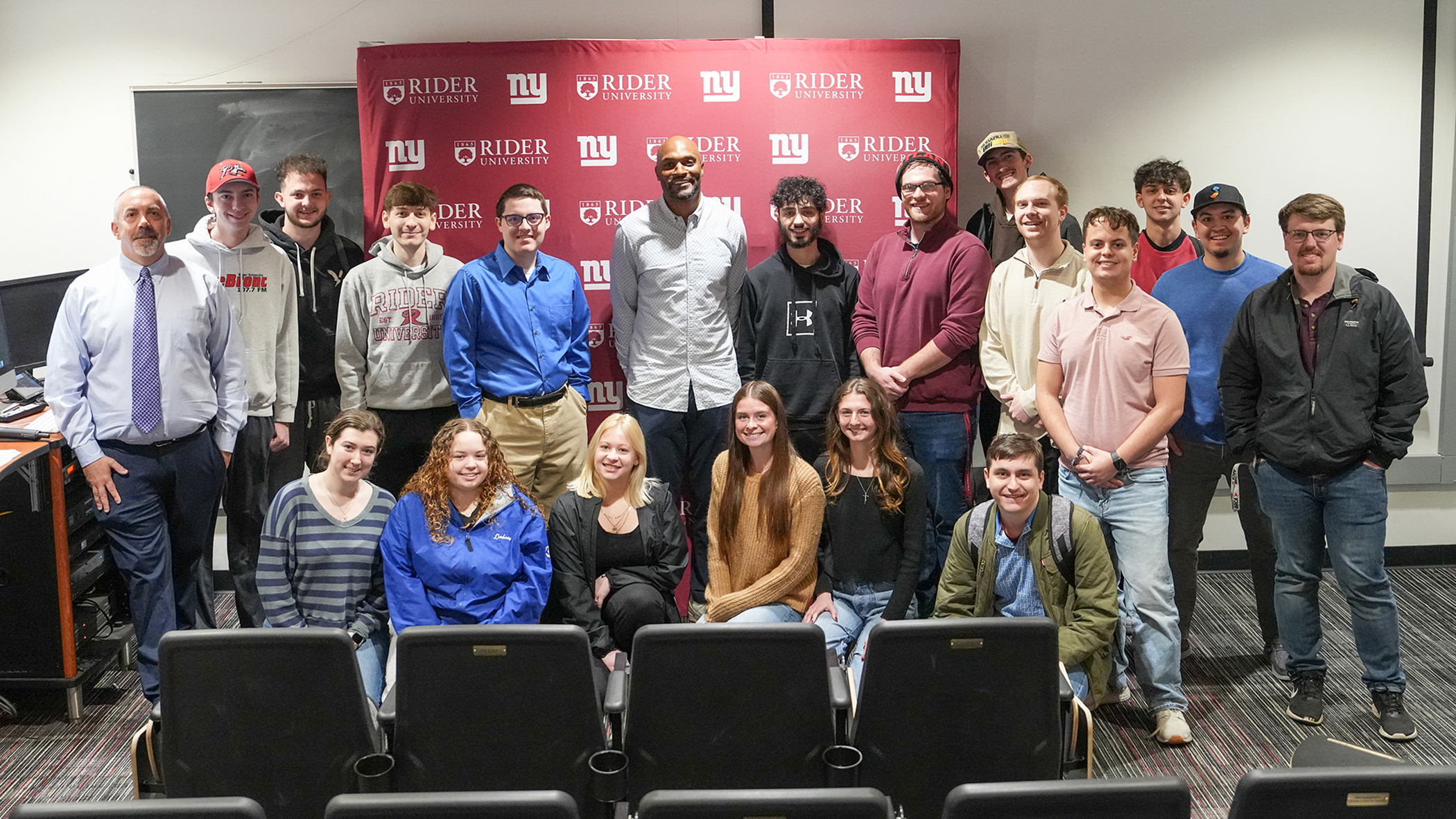 Students in 2025 Giants case study class