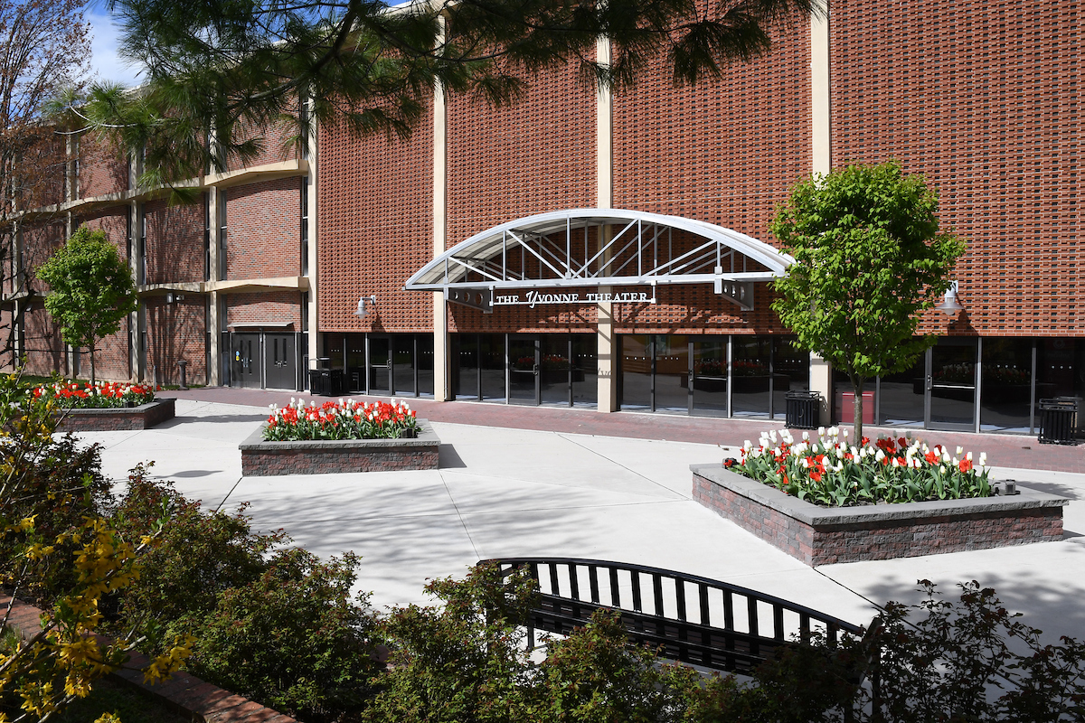 Exterior of the Fine Arts building