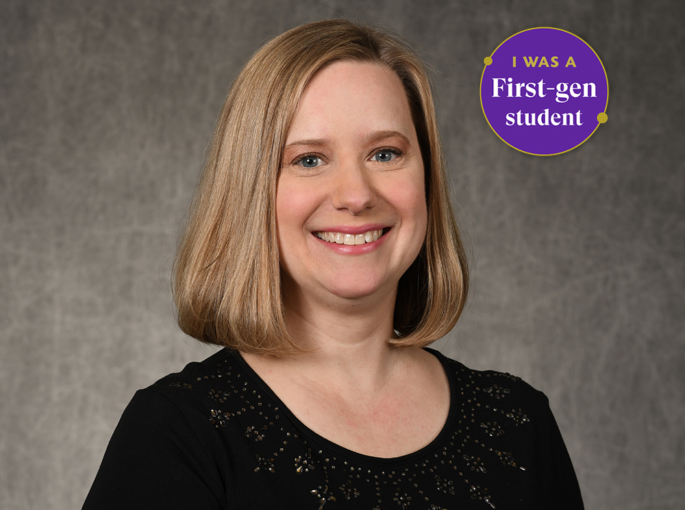 Susan Makowski "I was a first-gen student"