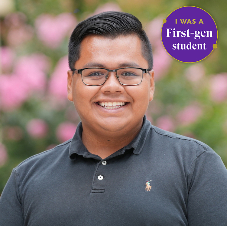 Angel Sanches "I was a first-gen student"