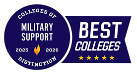 2025-26 Colleges of Distinction: Military Support