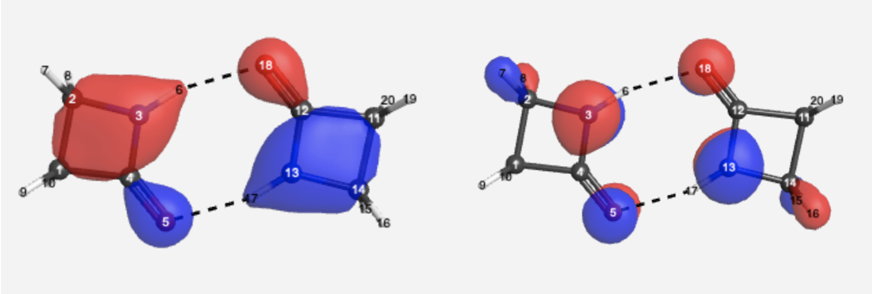 Computational Study of Hydrogen Bonded Lactam Dimers