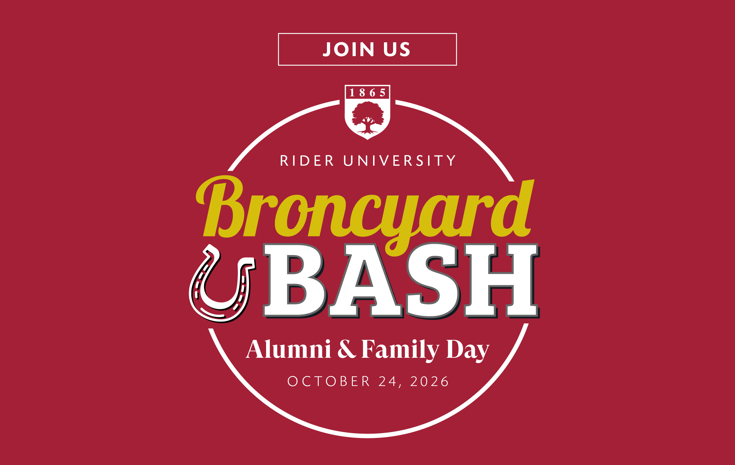 Join Us! Rider University Broncyard Bash - Alumni and Family Day - October 24, 2026