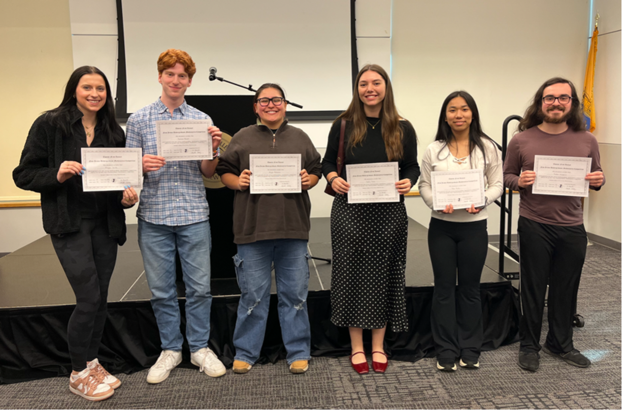 Mathematics Students Excel in MAA Competition 