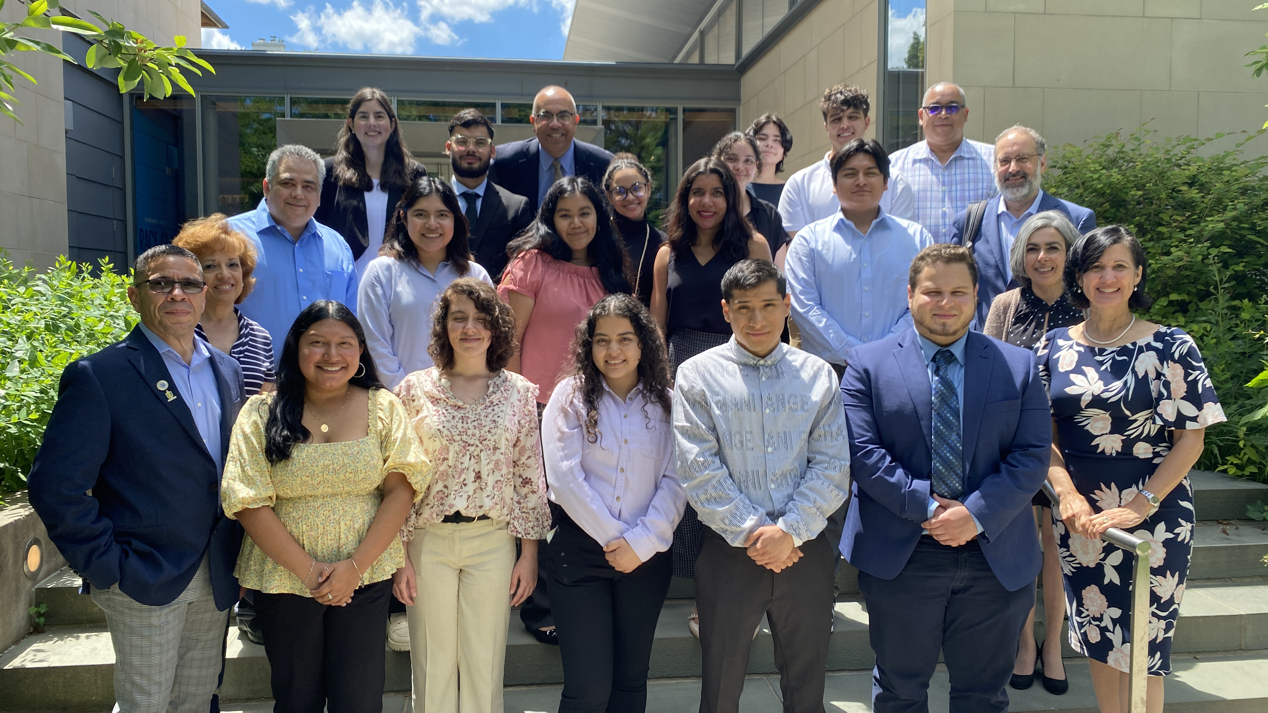Members of the Governor’s Hispanic Fellows Program