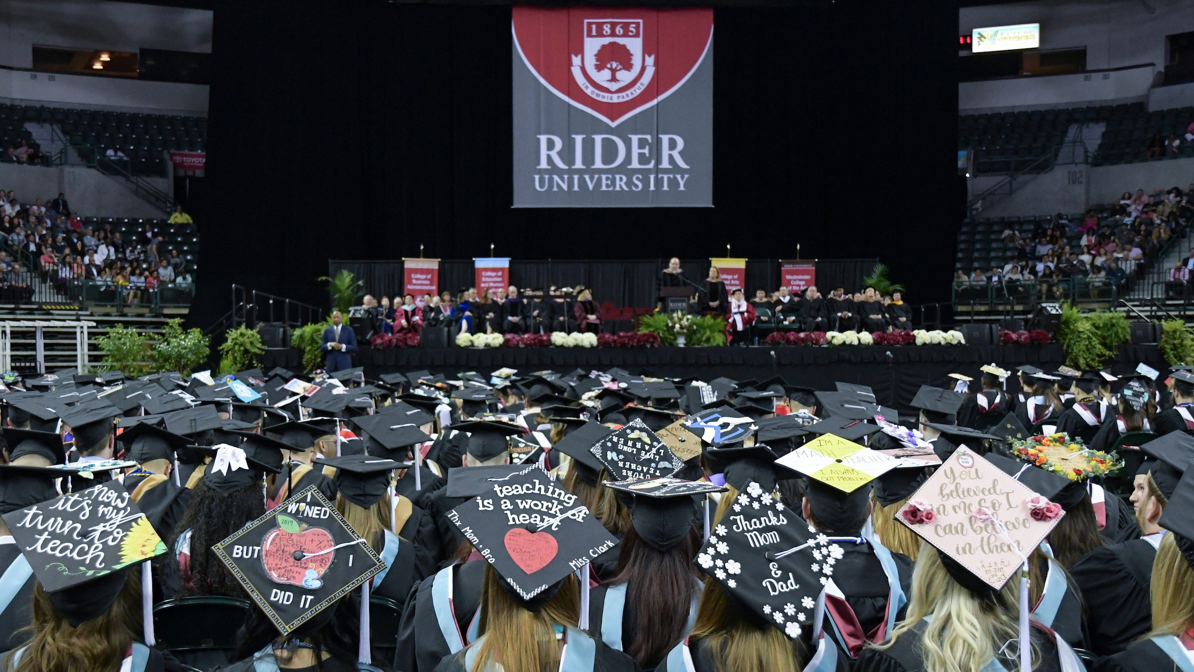 Rider University Commencement