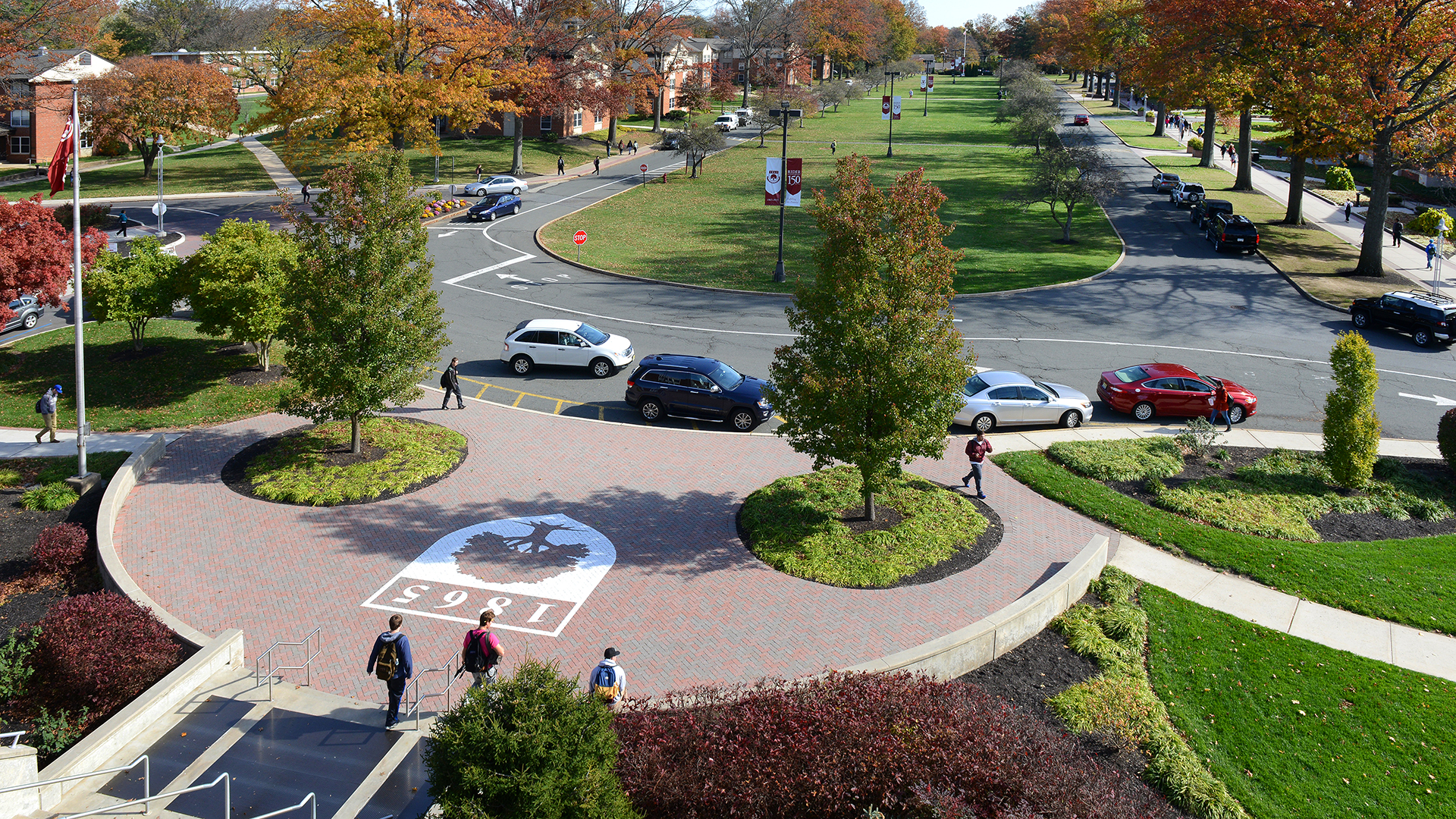 Rider University campus scene