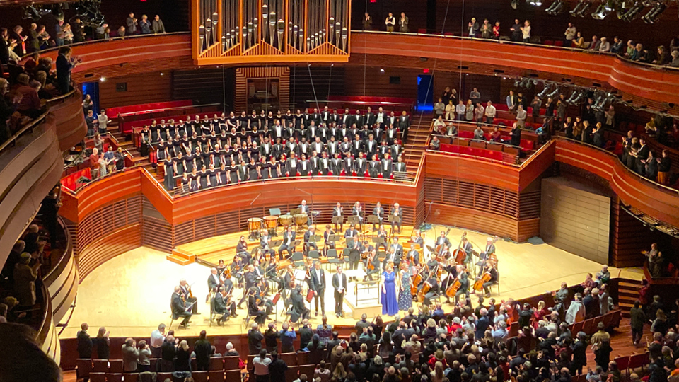 Singing with the Philadelphia Orchestra