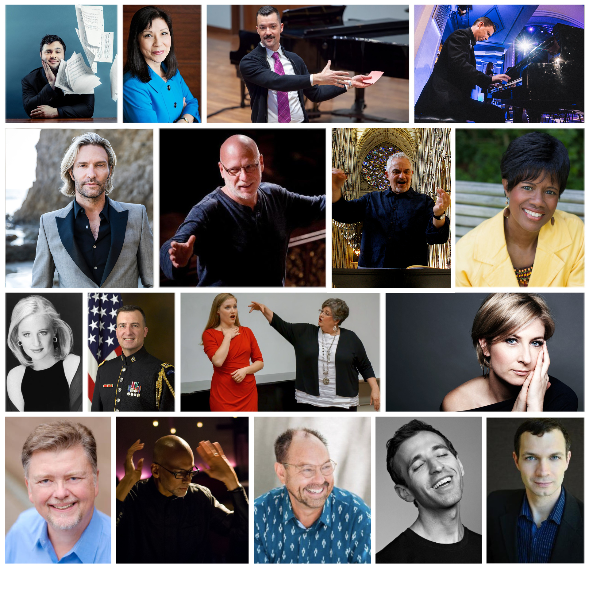 Photos of Faculty and Guest Presenters