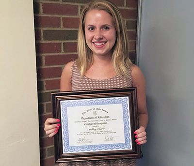 Rider student named 2016 New Jersey Distinguished Clinical Intern ...
