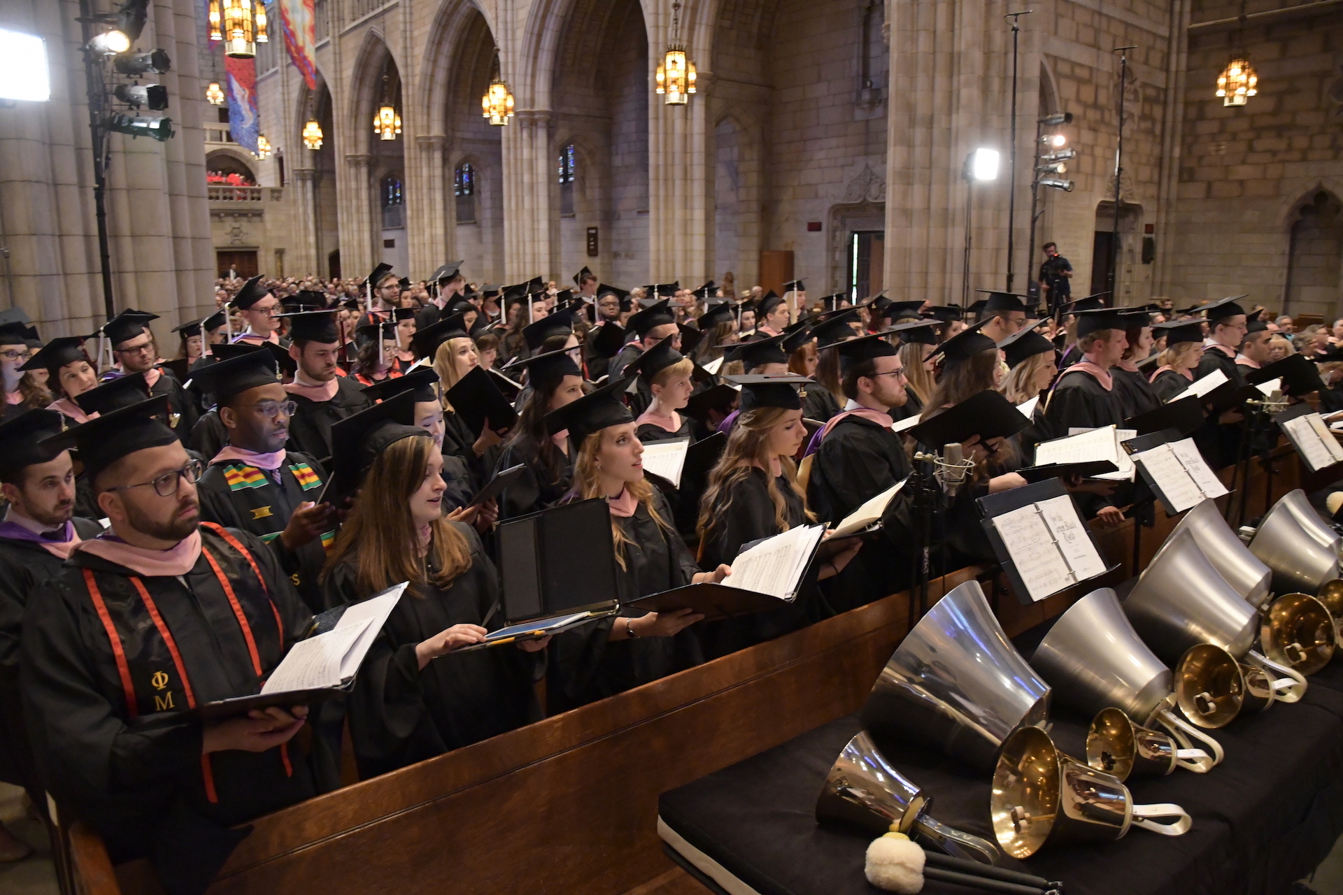 Westminster Choir College alumni and celebrates Commencement