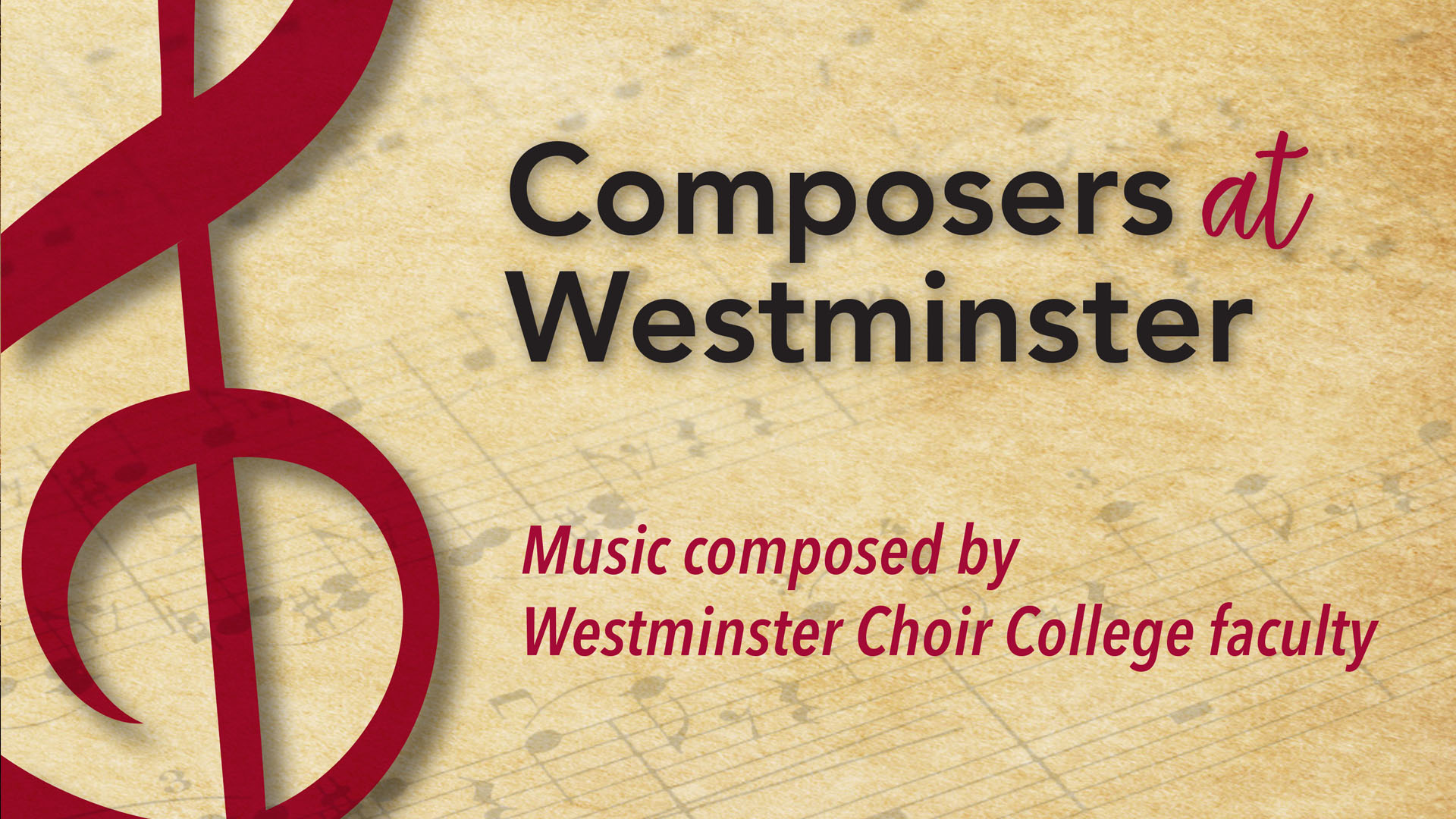 Composers at Westminster 