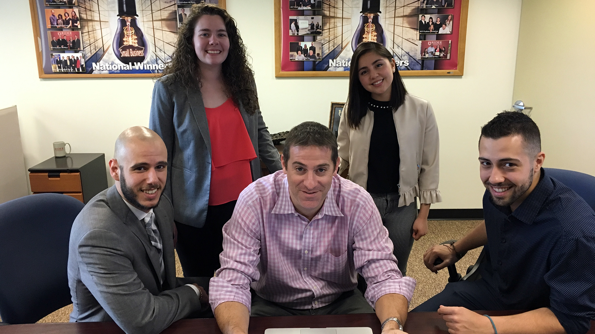 Students in Small Business Institute 