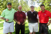 Jim McCarthy ’82, Alan Reich ’81, Ward Bauman ’82 and Doug F