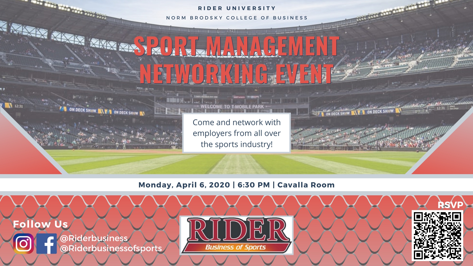 Sport Management Networking Event Rider University Sport Management Networking Event Rider University