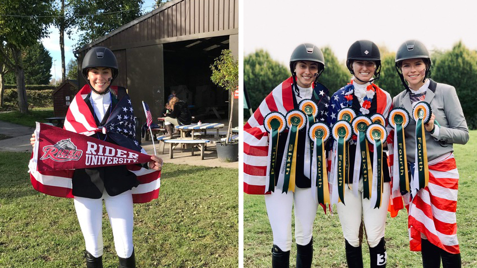 Equestrian club president represents Team USA in international