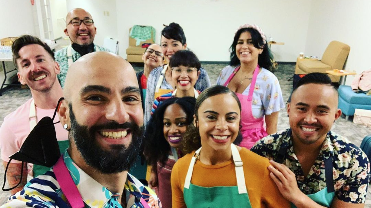 Tom Smallwood and the Cast of the Spring Baking Championship