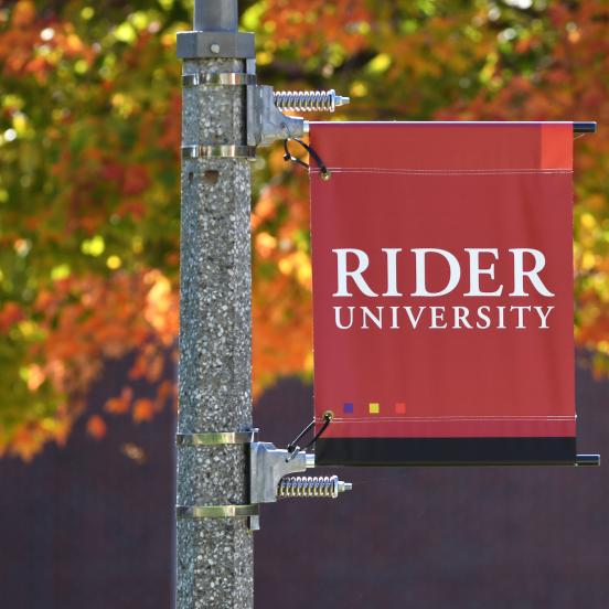 Rider University flag