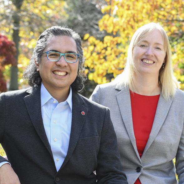 Wright ’97 and Alice Señeres