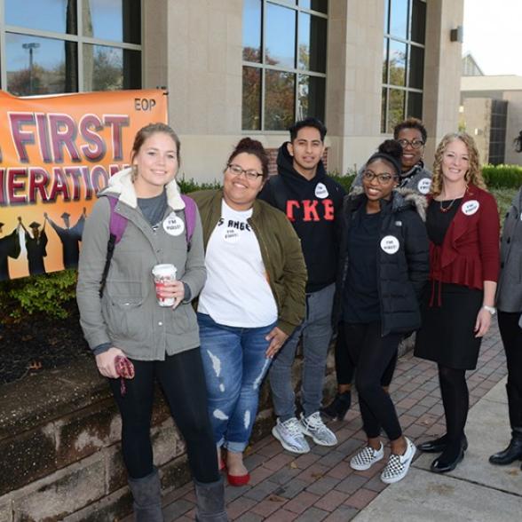 First generation at Rider