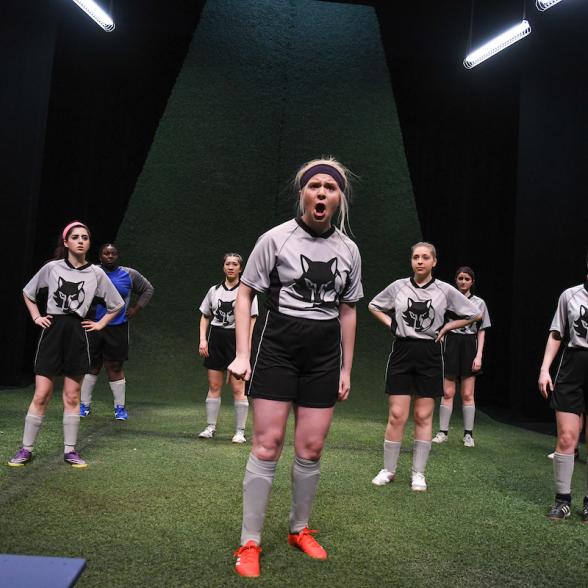 Students perform in theatre production