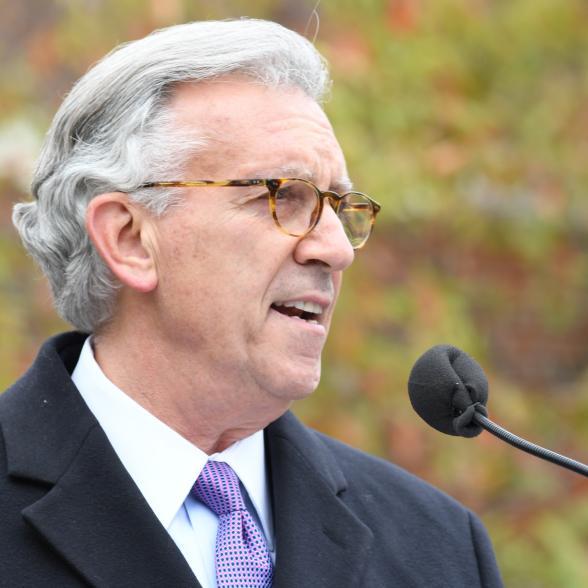President Dell'Omo delivers remarks