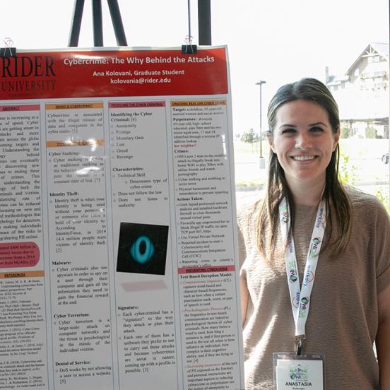 Rider student earns scholarship to Women in Cybersecurity Conference